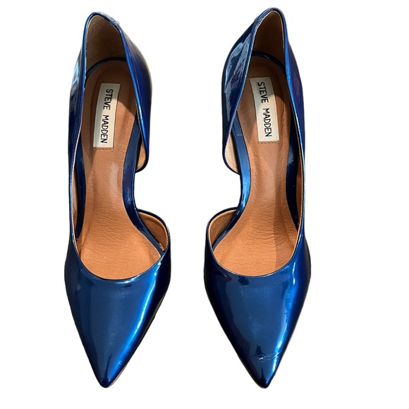 Steve Madden Blue Pumps - Picture 3 of 5